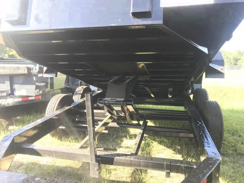 16FT Dump Trailer w/Front Tool Box