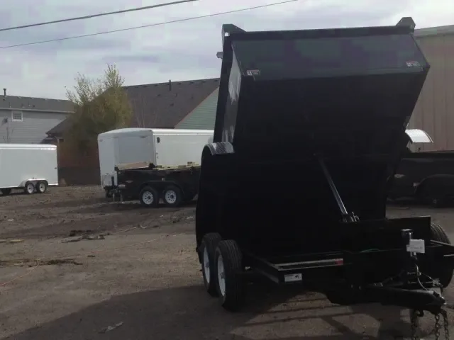 10ft Dump Trailer Tandem 3500lb Axles