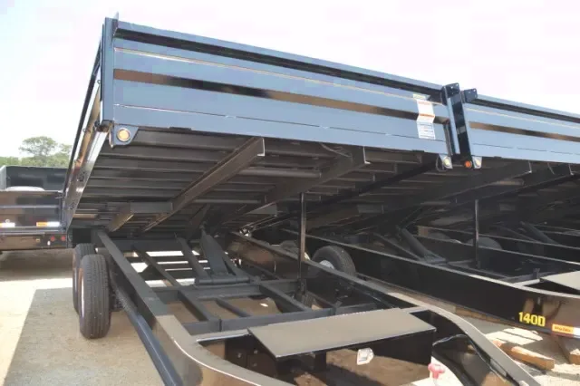 14ft Deckover TA Dump Trailer
