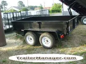 10FT BLACK BP DUMP TRAILER