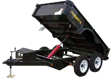 SINGLE RAM 10FT BP DUMP TRAILER