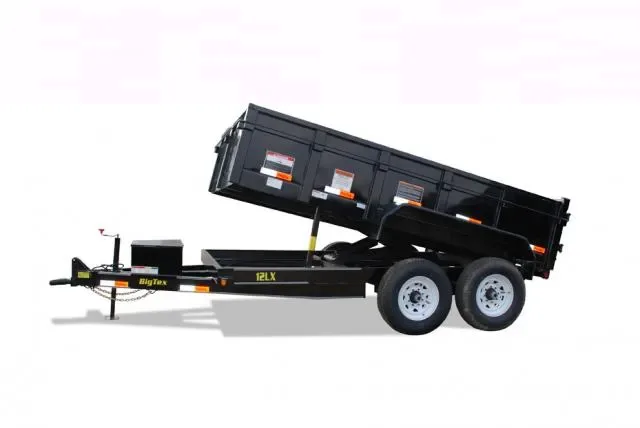 12FT Bumper Pull Dump Trailer