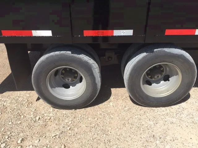 20ft Dump Trailer Double Rear Doors