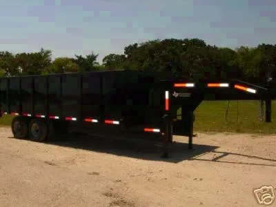Gooseneck 20FT  Dump Trailers