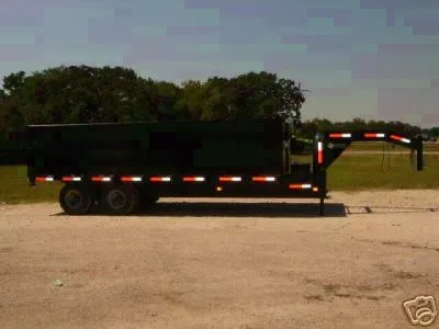 20ft Dump 24K GVWR Gooseneck
