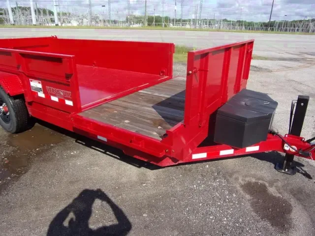 2025 Midsota 12x16 Dump Trailer with Hydraulic Jack
