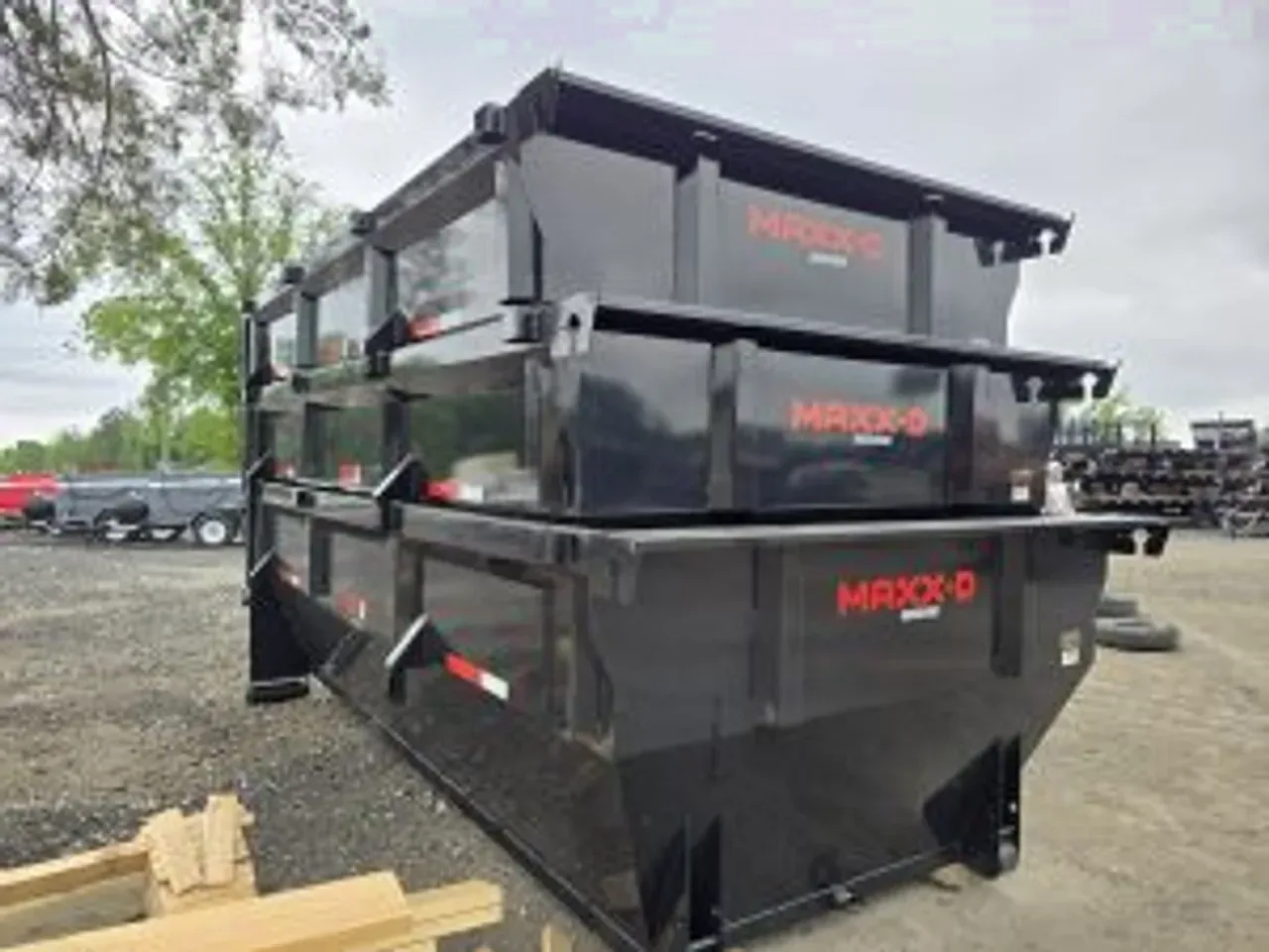 Roll-Off 2025 5X14 MAXXD Trailers Roll Off Dump Bin Roll-Off Trailers-DUMP-BIN12YARD 5 ft. x14 ft.