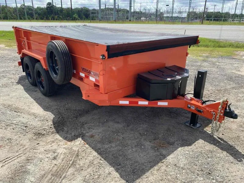 2025 Midsota HV-14 6.5x14 Dump Trailer w/ Tarp - Make an Offer!