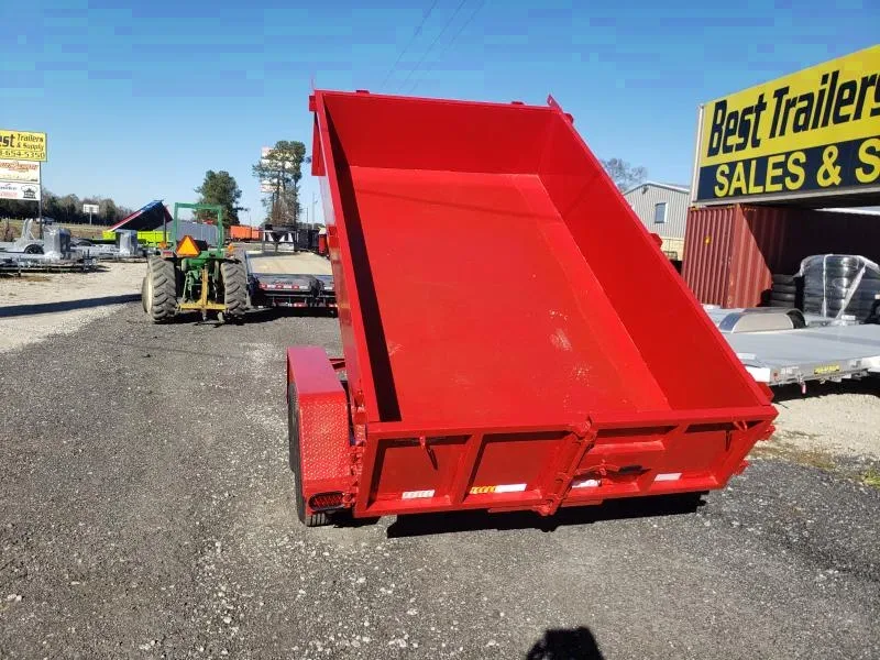 Down 2 Earth Trailers 6x10 24" high side 7k Dump Trailer