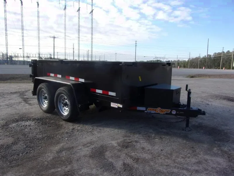 2025 Down 2 Earth 6x12 7K Landscape Dump Trailer – Make an Offer
