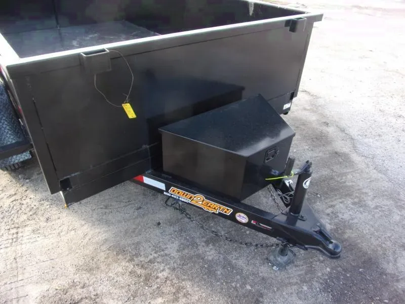 2025 Down 2 Earth 6x10 Dump Trailer 7k GVWR