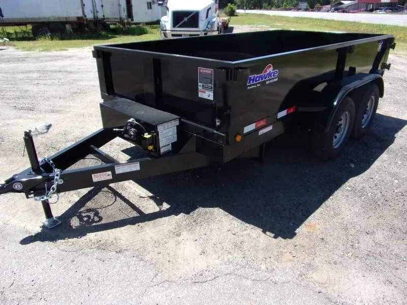 2025 Hawke 6x12 Low Profile Dump Trailer - Make Offer