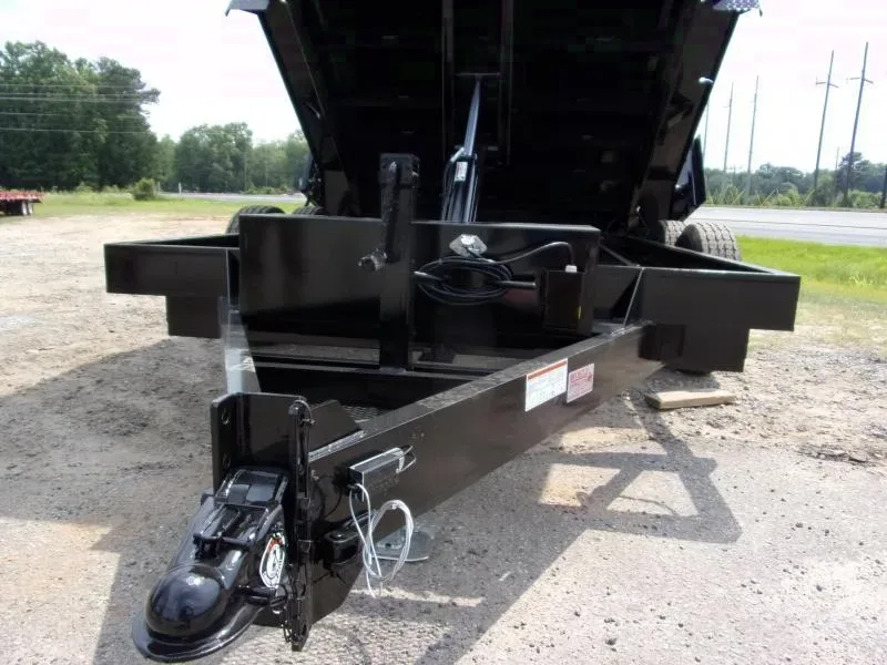 2025 Hawke 7x12 12k Low Profile Dump Trailer with 24in High Sides