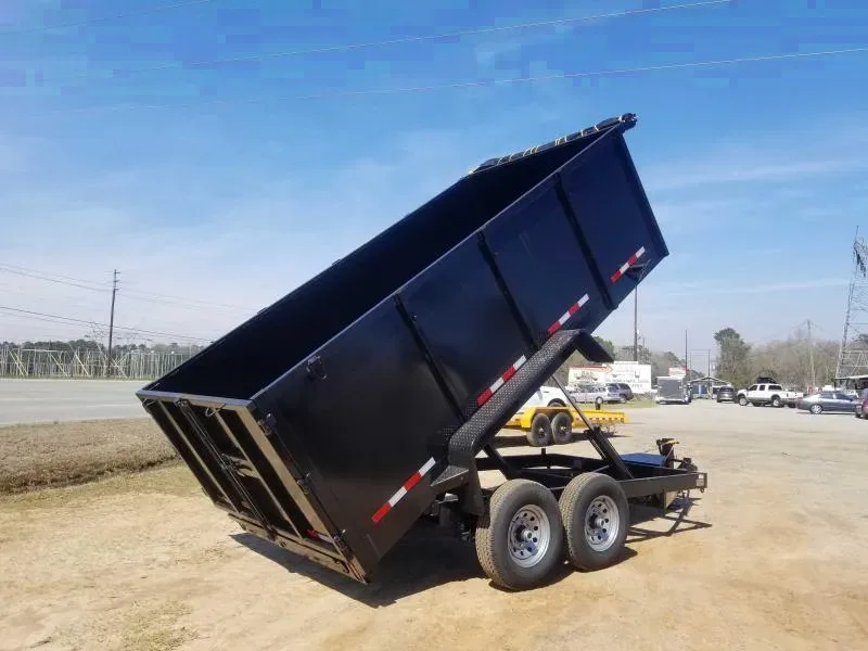2025 Down 2 Earth 7x12 14K High Side Dump Trailer – Make an Offer