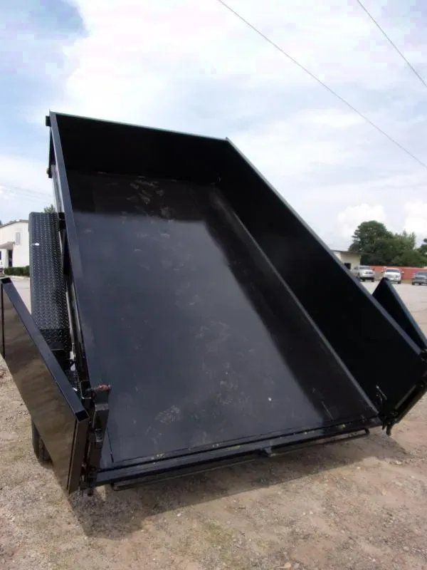 Make an Offer: 2025 Hawke 7x12 High Side Dump Trailer