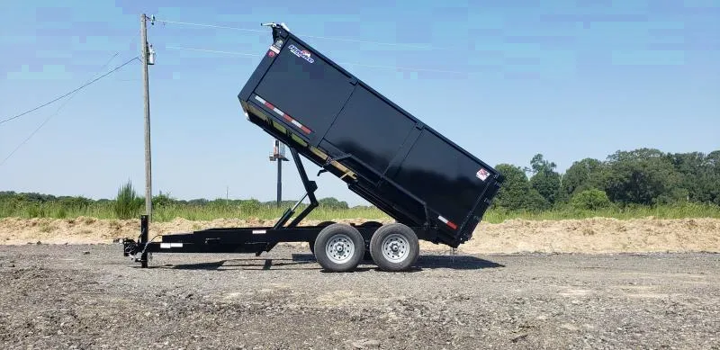Hawke trailer 7x14 48 high side 15k Low Pro Dump Trailer