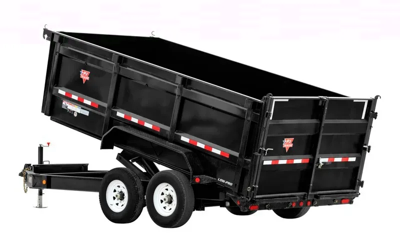 2025 PJ Trailers 7 x 14 Dump Trailer with Spreader Gate - Make An Offer!
