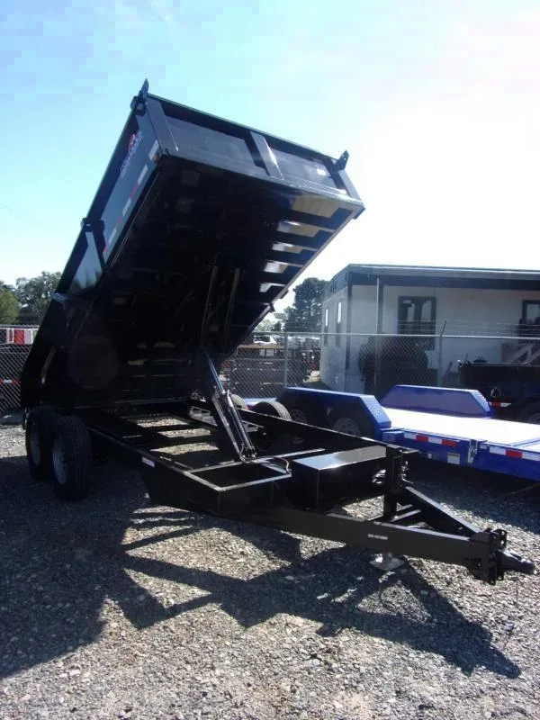 2025 Hawke 7x14 Low Profile 12k Dump Trailer - Bonaire, GA
