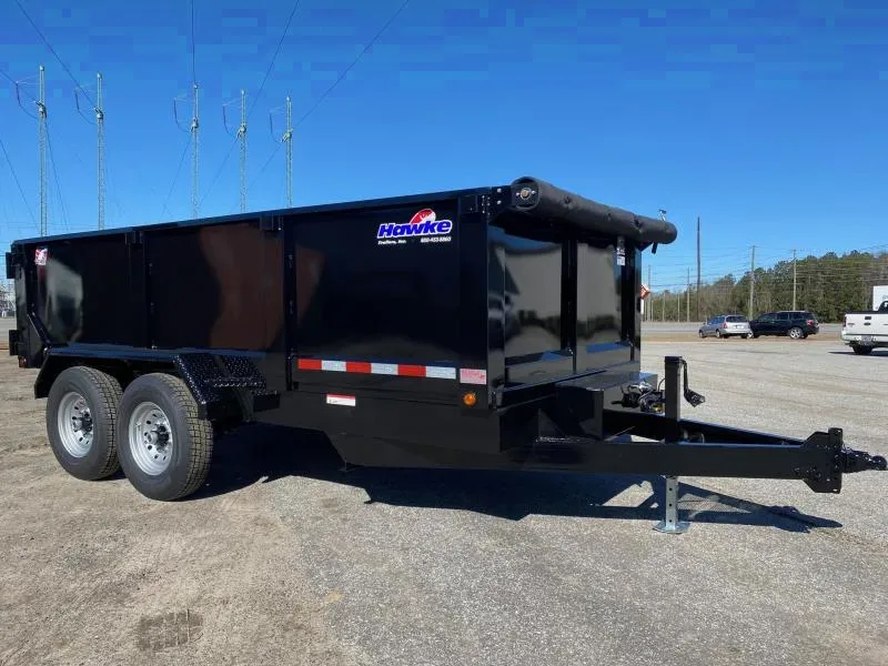 2025 Hawke 7x14 12K Low Profile Dump Trailer - Bonaire, GA