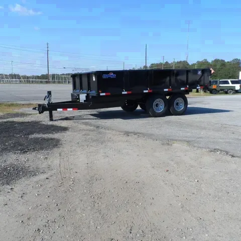 Make Your Offer: 2025 Hawke 7x14 Deck Over Dump Trailer