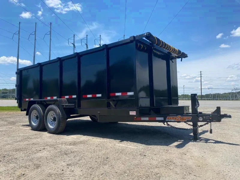 2025 Down 2 Earth 7x16 Dump Trailer - Bonaire, GA