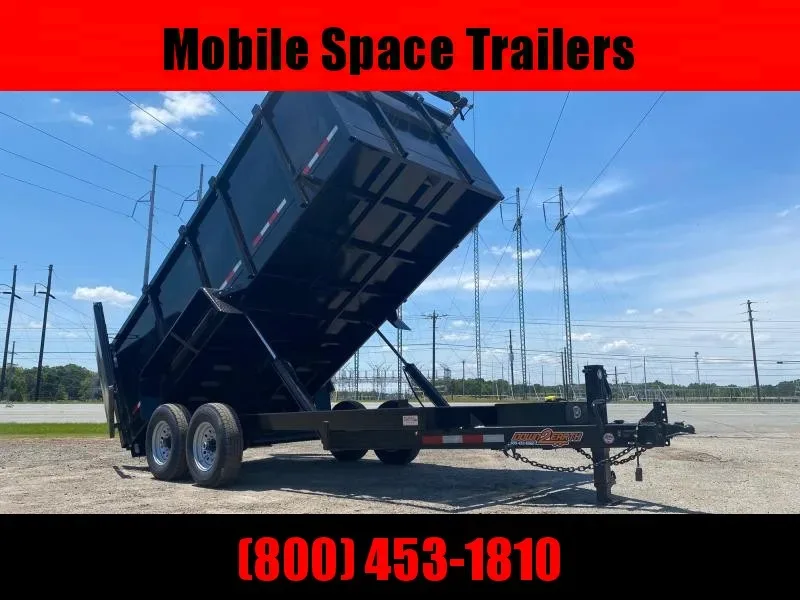 2025 Down 2 Earth 7x16 High Side Dump Trailer – Make Offer