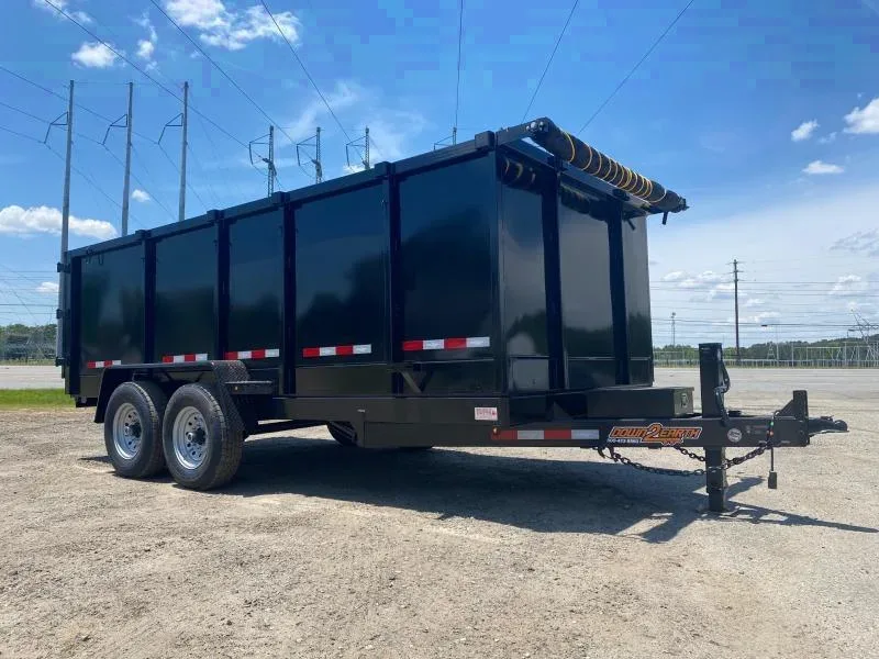 2025 Down 2 Earth 7x16 Dump Trailer - Bonaire, GA