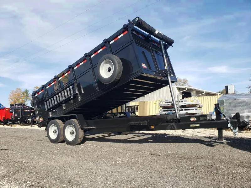 7x16 48" high side 16k Dump Trailer