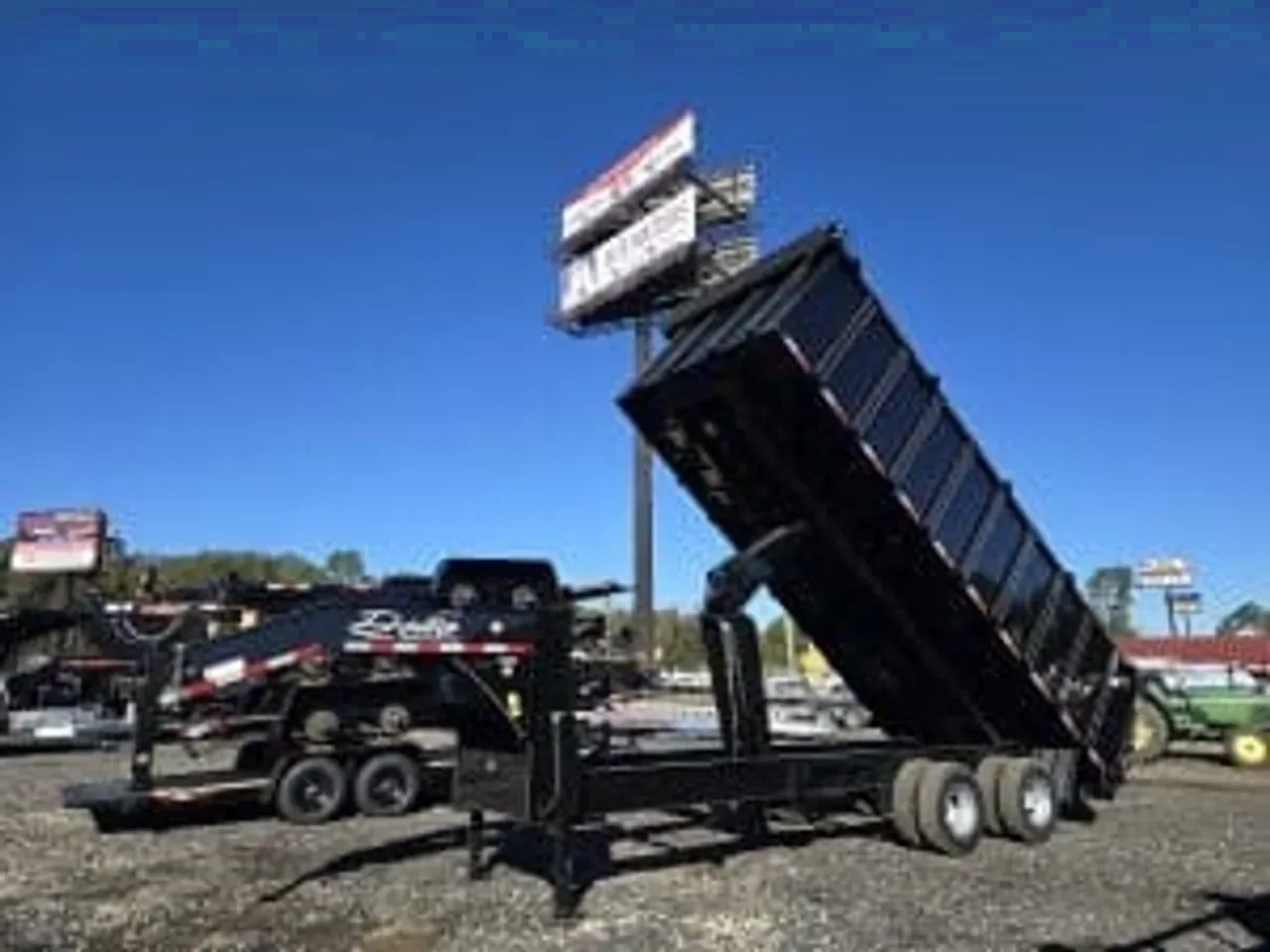 Dump Trailer 2025 8.50X20 Delta Trailers 8X20′ 10 ton dump trailer gooseneck 24 yard dumpster -DUMPGN820-068057 8.50 ft. x20 ft.