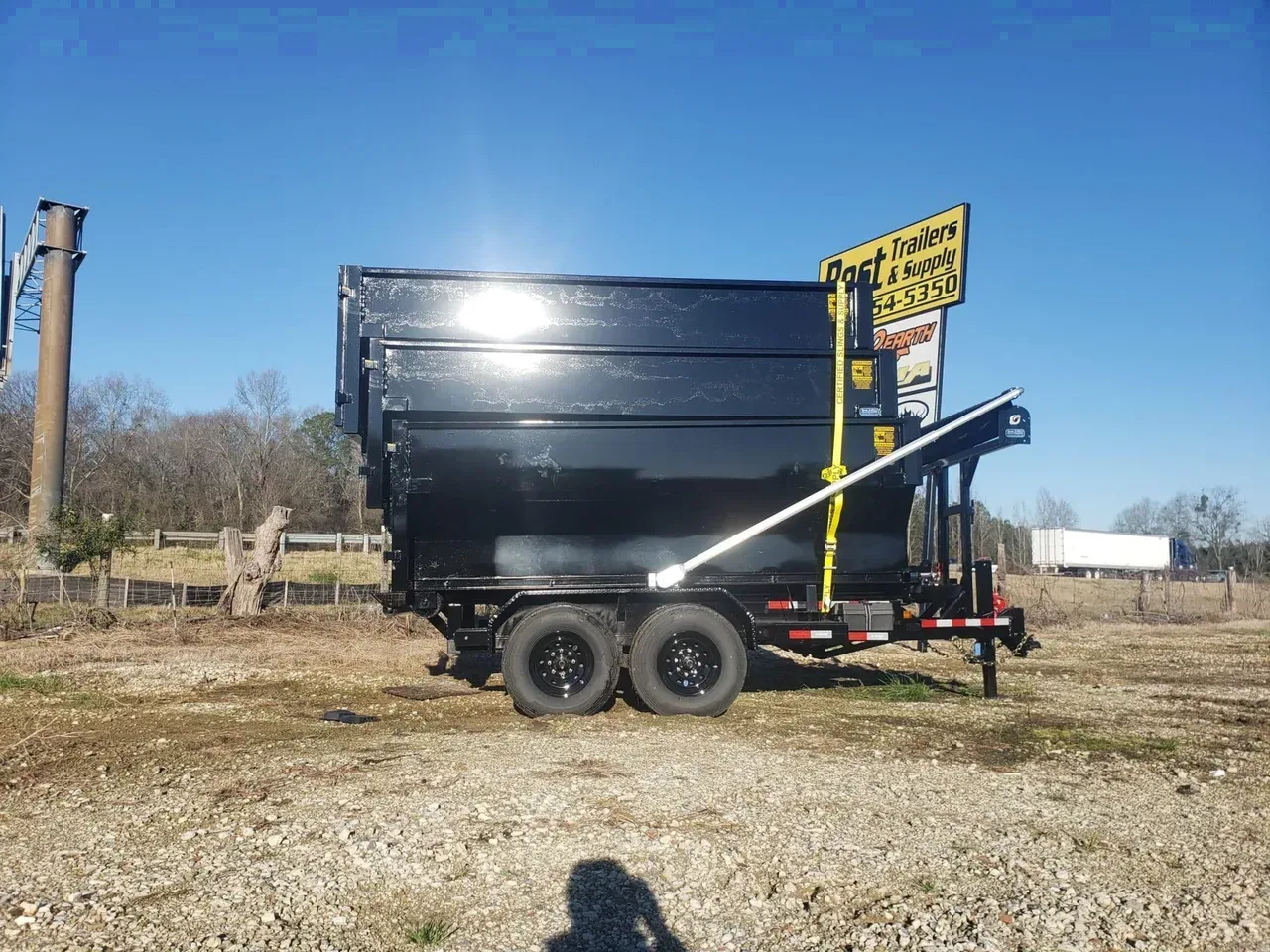 Dump Trailer 2025 X U-dump roll off dump trailer pkg w cans dumpster hauloff Dump Trailer-UDUMPROBP12-011317-PKG3