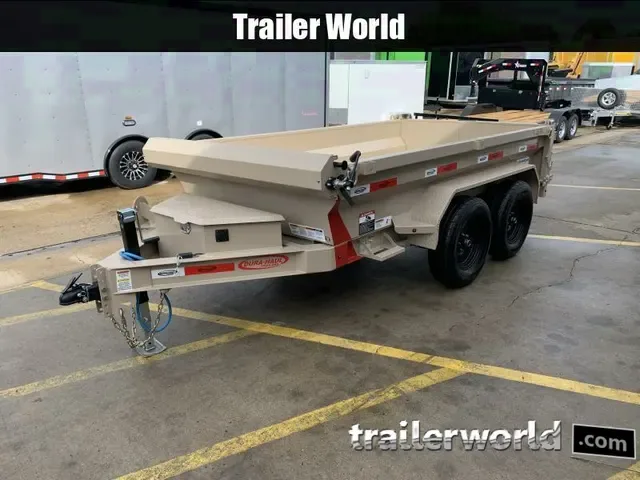 New 2025 Wide Body 5x10 Dump Trailer – Tandem Axle Ready for Your Offer!