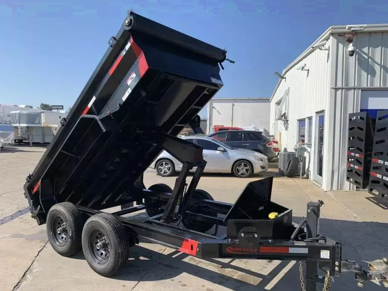 705294 - 2026 Dura-Haul Scissor Lift (2)6K Axles 5' x 10' Dump Dump Trailer