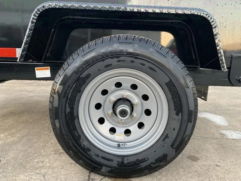 Opportunity to Acquire: 2025 Quality Steel 5x8 Tandem Axle Dump Trailer