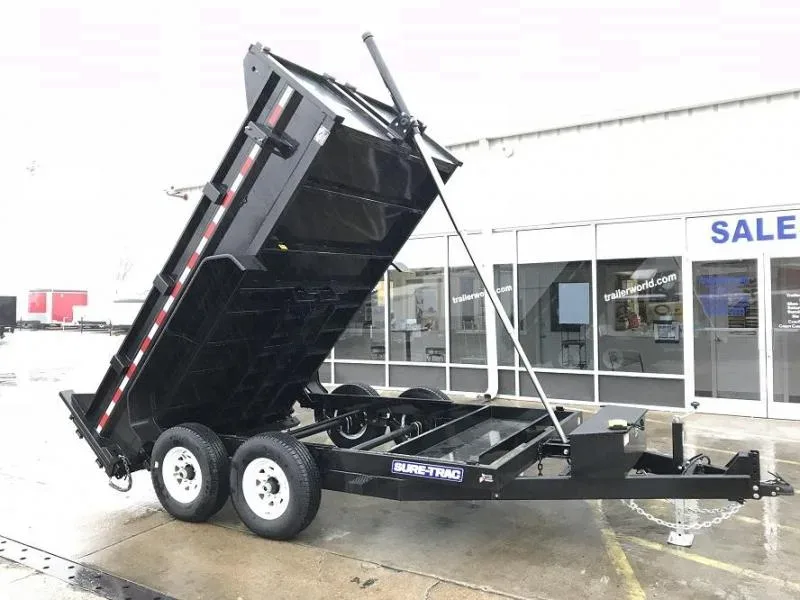 Premium 2025 Sure-Trac 12' Low Profile Dump Trailer - Your Offer Awaits!