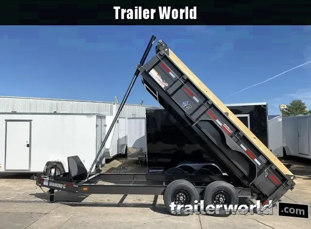 Heavy-Duty 2022 Diamond C LPT14 6.5x14' Dump Trailer - Your Offer Accepted!