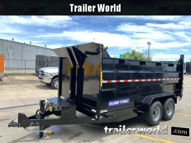 Opportunity! 2025 Sure-Trac 14' Telescopic Dump Trailer 14K GVWR
