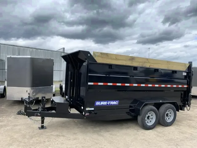 2025 Sure-Trac 6.5x14 Dump Trailer with 4ft Sides - Bowling Green, KY