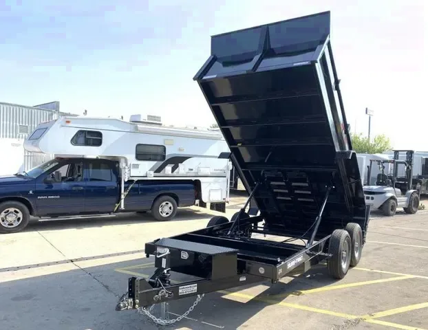 New 2025 Sure-Trac 14K Dual Ram Dump Trailer w/ Tarp Kit – Make Offer