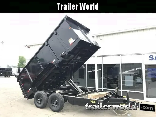 2022 Big Tex 14LX-14 Dump Trailer with 4' Sides & Tarp System