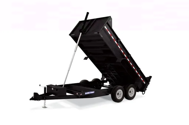 2025 Sure-Trac 6.5 x 16 14K Telescopic Dump Trailer