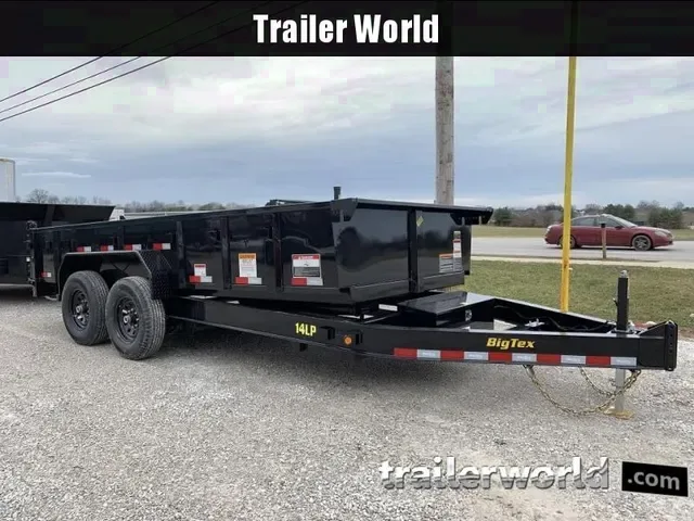 2022 Big Tex 14LP-16 Low Profile Dump Trailer with Tarp System
