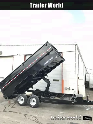 2025 Sure-Trac 16' HD Low Profile Dump Trailer
