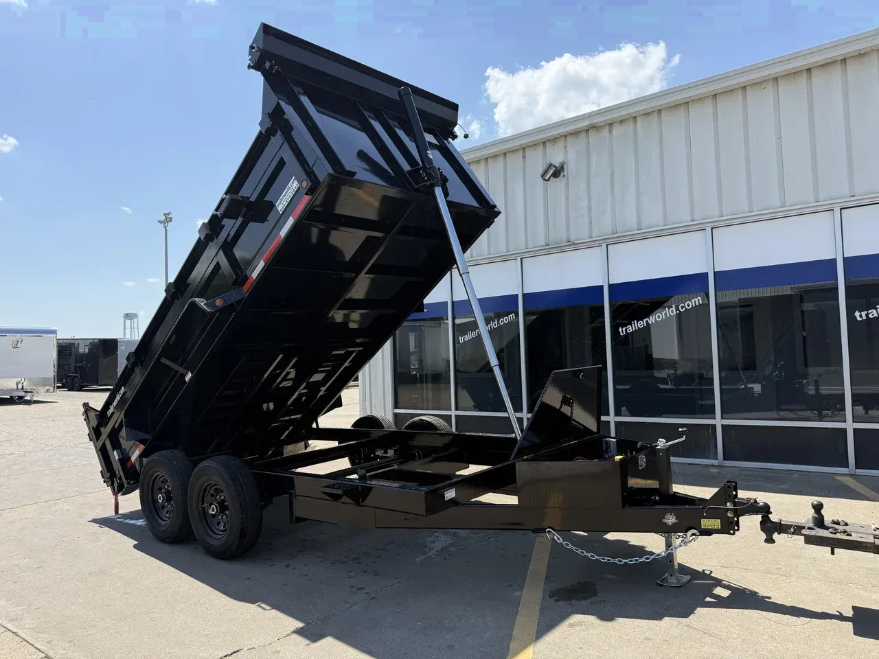 260261 - 2026 Quality Steel CJ Heavy Hauler 83" x 14' Dump (2)7K Axles Tele Dump Trailer
