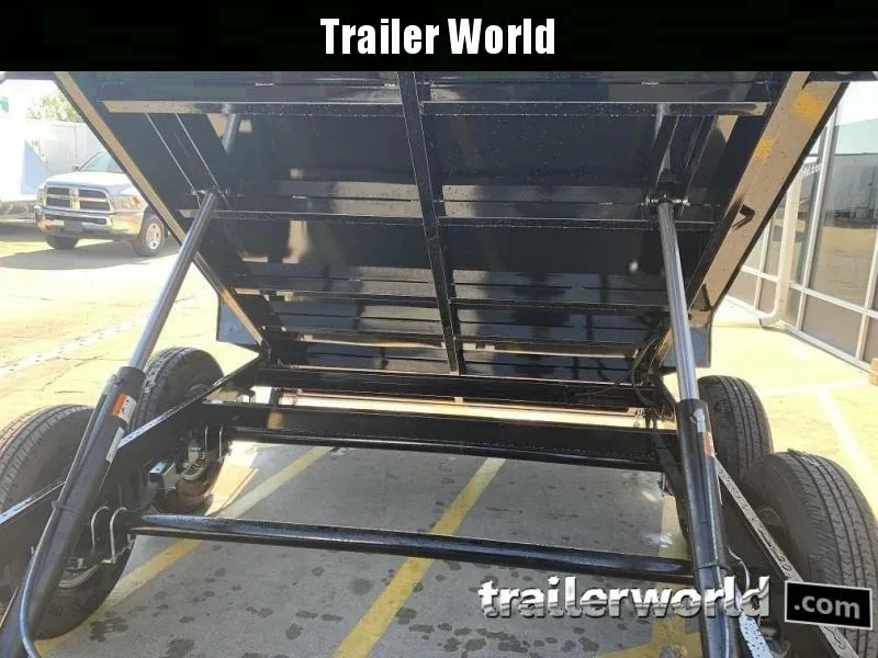 2025 Quality Steel 7x12 Bumper Pull Dump Trailer - Make Offer