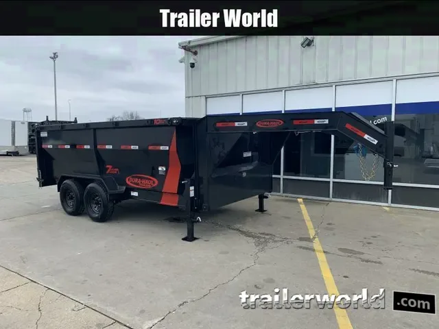 Unused 2025 7x14 Gooseneck Dump Trailer - High Capacity Wide Body