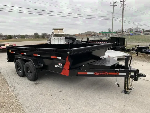 2025 Dura-Haul 7x14 Dump Trailer - Black - Make an Offer!