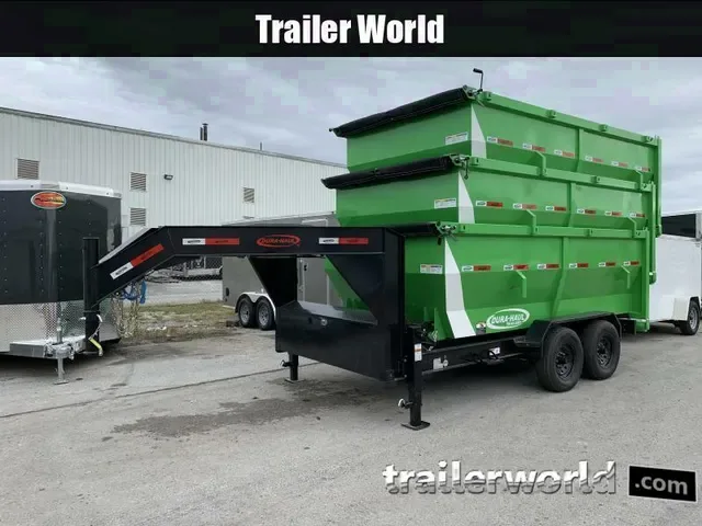 2025 Dura-Haul 7x14 Roll Off Extra Capacity Gooseneck Dump Trailer