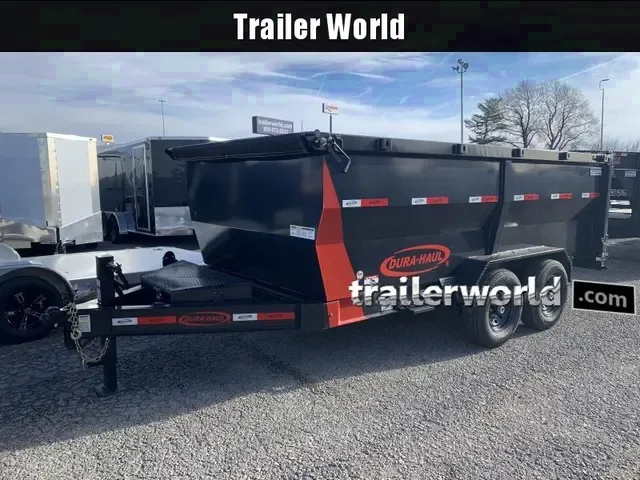 New 2025 Dura-Haul 7x14'TA Dump Trailer with 4ft Sides - Your Offer Accepted!