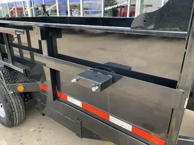 2022 Quality Steel 7x14 Telescopic Dump Trailer - 14K GVWR