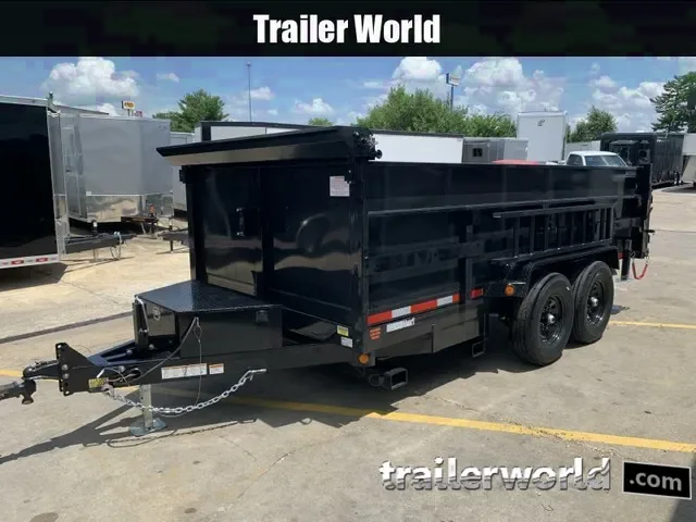 Heavy-Duty 2025 7x14 Dual Ram Dump Trailer for Sale